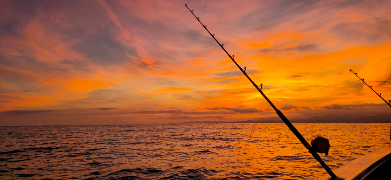 Sunset lines out — TCB, Cabo San Lucas